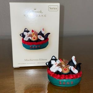 [Hallmark] Mischievous Kittens #9 Ornament